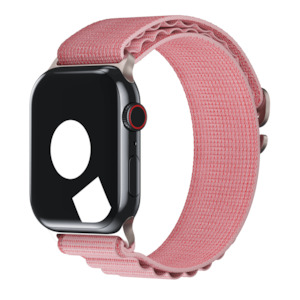 Pink Bands For Apple Watch: Soft Pink Alpine Loop for Apple Watch