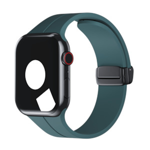 Green Bands For Apple Watch: Pine Green D-Buckle Sport Band for Apple Watch