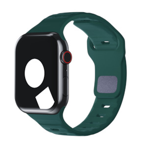 Pine Green Sport Band Groove for Apple Watch