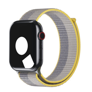 Yellow Bands For Apple Watch: Lavender Grey/Light Lilac Sport Loop for Apple Watch