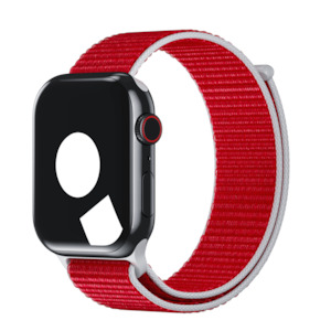 Red Bands For Apple Watch: Denmark Sport Loop for Apple Watch
