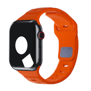 Orange Sport Band Groove for Apple Watch