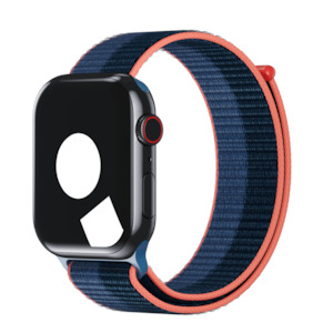 Blue Jay/Abyss Blue Sport Loop for Apple Watch