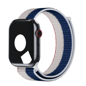 White Bands For Apple Watch: United States Sport Loop for Apple Watch