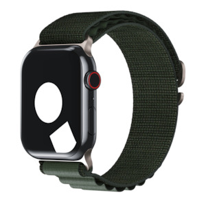 Alpine Loop For Apple Watch: Green Alpine Loop for Apple Watch