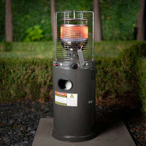 Outdoor: Jumbuck Charcoal Short Area Outdoor Gas Heater