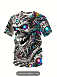 Mens: Men's 3D Printed Graphic T-Shirt