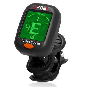 Electronics: Music Clip Guitar Tuner For Guitar, Bass, Acoustic Guitar