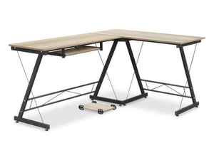 Office Equiment Furniture Stationery: Office Emerson Computer Desk Corner Desk - Maple