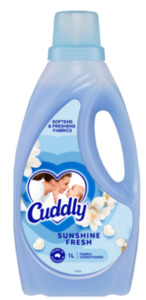 Laundry: Cuddly Sunshine Fresh Fabric Conditioner 1l