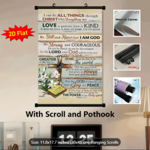 Household Essentials: Bible Verses Poster