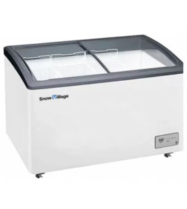 Two Sliding Glass Lids Dual Temperature Chest Freezer SD/SC-328YH