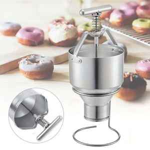 Catering Baking Hot: Catering Donut Depositor Dropper Hopper 5L Dispenser with Stand Holder