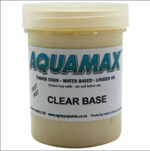 Paint Accessories Paint: Painting AQUAMAX Water Based Linseed Oil Timber Stain 125ml Clear Base