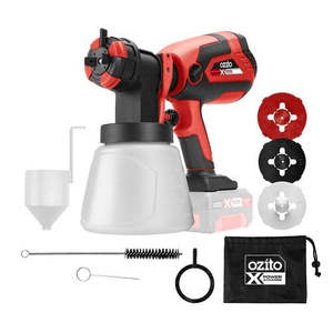 Paint Accessories Paint: Ozito PXC 18V Cordless Outdoor Paint Spray Gun - Skin Only