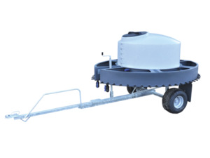 Farming Agriculture: Farming Milk Bar 50 Classic Single Axle Milk Feeder 500L