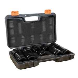 Automotive: 10pc 1in Imperial Truck Service Impact Socket Set