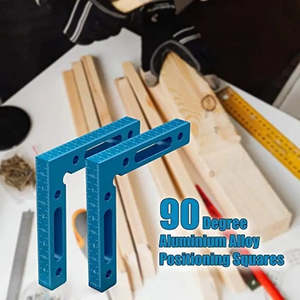 Hand Tools: Tools 2pcs 90 Degree Aluminum Alloy Positioning Squares
