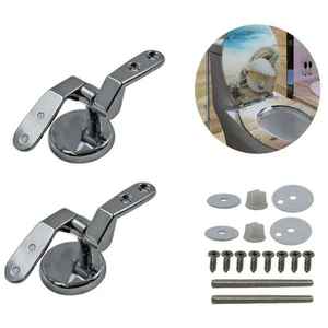 Fastenings: Toilet Stainless Steel Toilet Seat Hinges 1 Pair