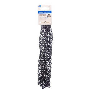 Fastenings: Chain Zenith 2mm x 2.5m Matte Black Single Jack Chain
