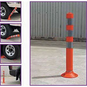 Safety: Safety Reboundable Traffic Bollard - 750mm
