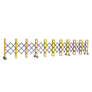 Safety Steel Expandable Access Barrier 5Mx1M Stand-Alone