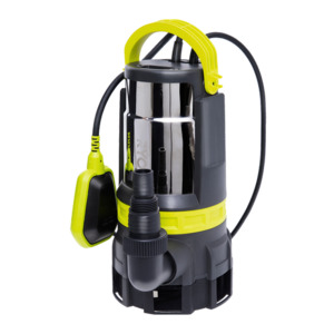Pool Accessories: Pumps Ryobi 750W Clean And Dirty Water Submersible Pump