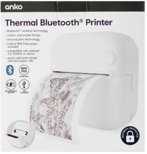 Tech Gadgets Accessories: Thermal Bluetooth Printer