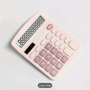 Tech Gadgets Accessories: 12 Digit Electronic Calculator with Large Display