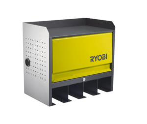 Shelving Storage: Ryobi Hanging Storage Unit With Door