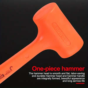Flooring 1: Tools Shockproof Unicast Rubber Hammer