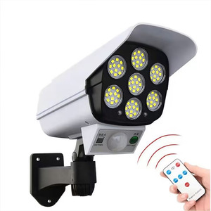 Security: Solar Outdoor Solar Spotlight with Motion Sensor & Remote Control