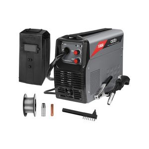 Welding: Welding Ozito 100A Gasless Inverter MIG Welder Kit