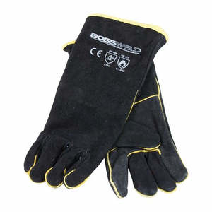 Welding: Welding 16" Black & Gold Welding Gloves
