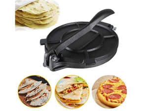 Kitchen Small Appliances: Kitchen Cast Iron Tortilla Press Taco Maker