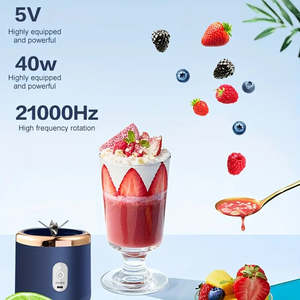 Kitchen Small Appliances: Kitchen Juicer Portable Small Charging Juicer Cup