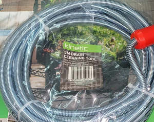 Plumbing - Kinetic 90cm Coiled Drain And Sink Cleaner 5m