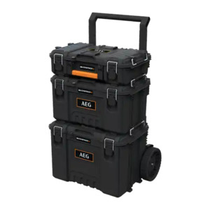 Tools Storage: Storage AEG Quickstack 2.0 3-Piece Storage Set
