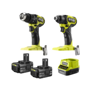 Ryobi 18V ONE+ HP Brushless Compact 2-Piece Kit