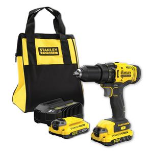Tools Stanley Fatmax V20 Cordless Drill Kit 18 volt 2Ah
