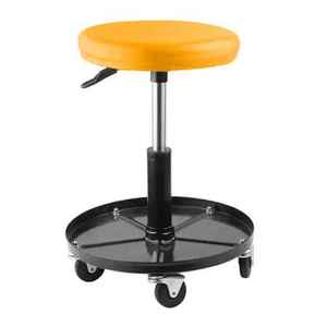 Workshop Equipment: Adjustable Pneumatic Mechanics Roller Seat