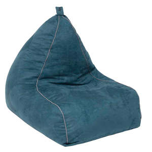Home - Avenue Faux Suede Bean Bag Cover - Blue