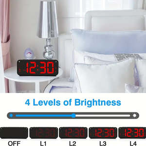 Clocks Big Digits LED Bedside Clock