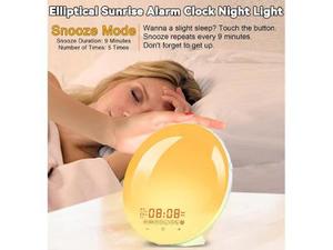 Tech Sunrise Alarm Clock Night Light