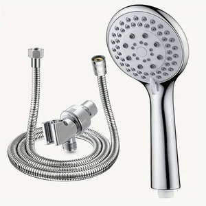 Bathroom Handheld Shower Head With Bracket And Hose
