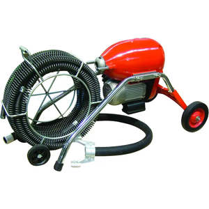 Plumbing: Cleaning Drain Cleaner (30mm shaft) Electric Powered