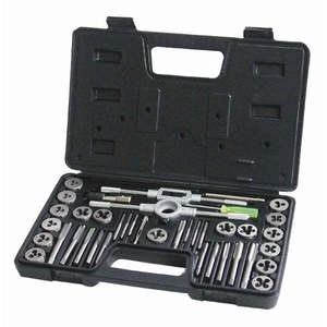 Plumbing: Plumbing Frost Tap & Die Set 40 Pc Metric
