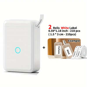 Printers: Printers D110 Label Maker Machine Small Mini Portable Handheld