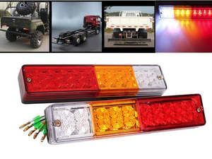 Forklifts: Trailers 12v Trailer Truck Reverse Lamp 20LED x 2