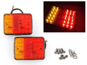 Trailers 12V 30 LED Trailer Tail Lights 2pcs
